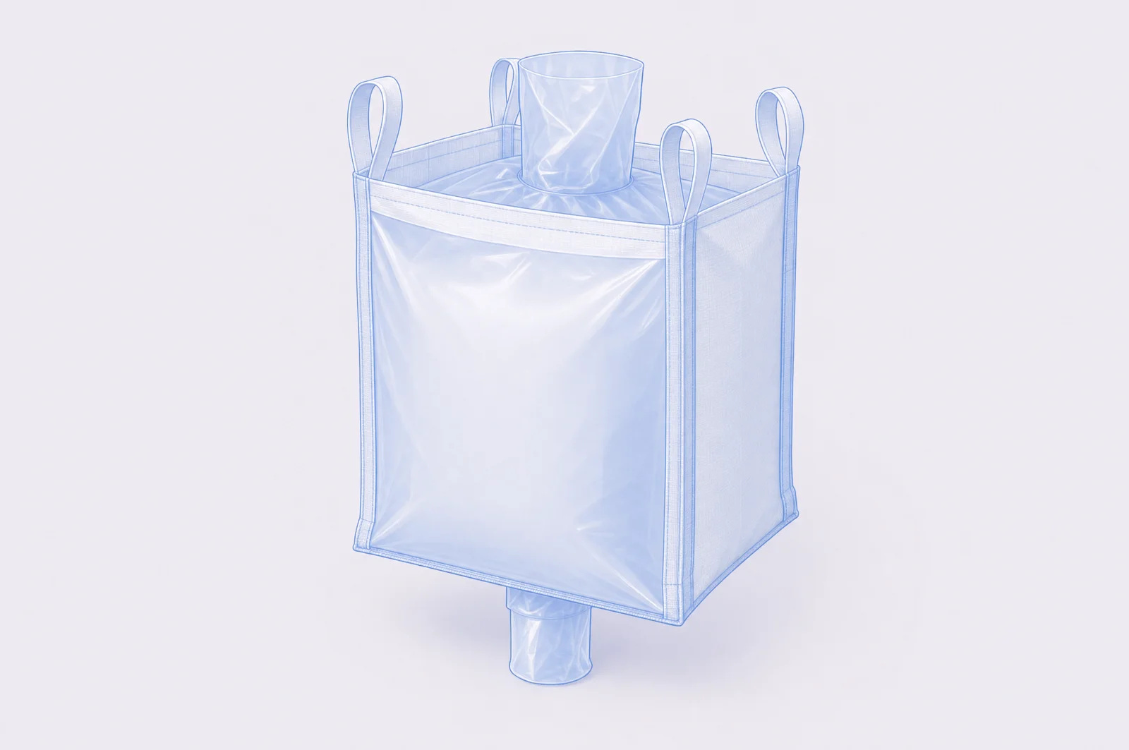 Big Bag mit integriertem Inliner
